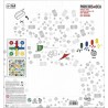 Juego de mesa Parchís y Oca Cayro, piezas de madera y dados para niños