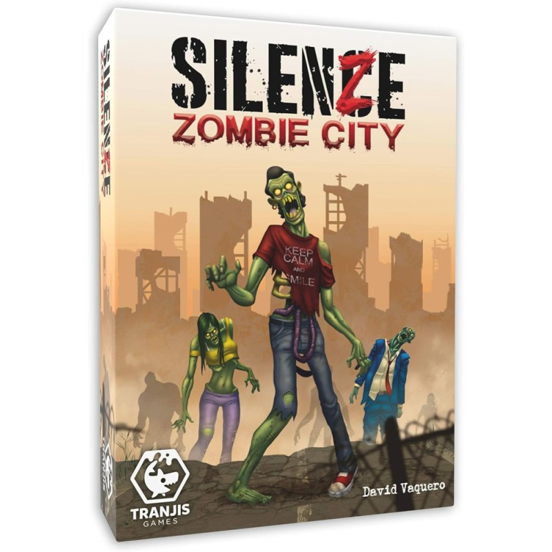 SilenZe Zombie City juego de mesa estrategia supervivencia zombis