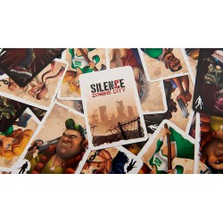 SilenZe Zombie City - Juego de Mesa de Estrategia Zombi