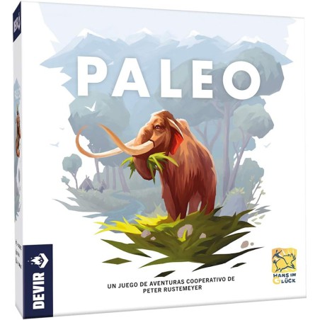 Paleo juego de mesa cooperativo ambientado en la Edad de Piedra