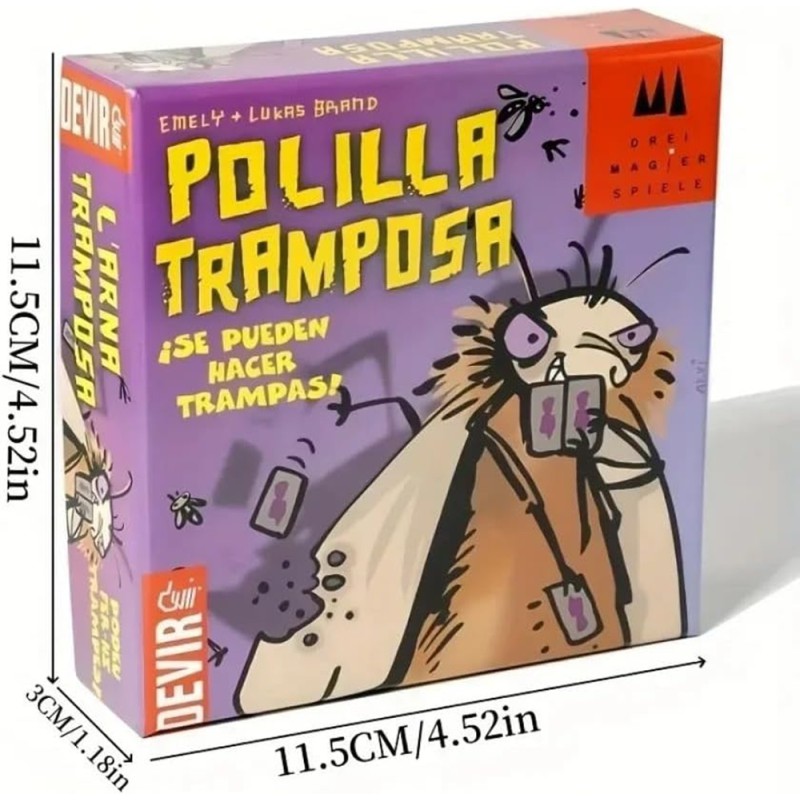 La Polilla Tramposa juego de mesa infantil ganador Deutscher Spiele Preis
