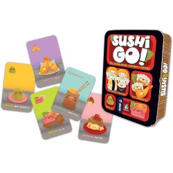 Sushi Go! juego de cartas familiar rápido y divertido para niños y adultos
