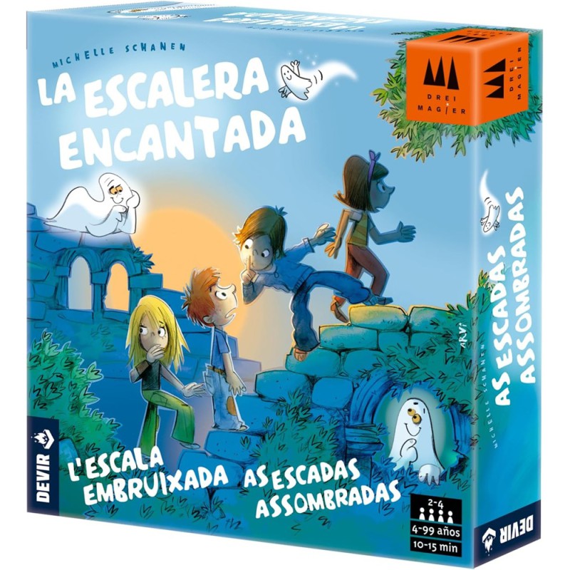 Juego de mesa La Escalera Encantada para niños y familia