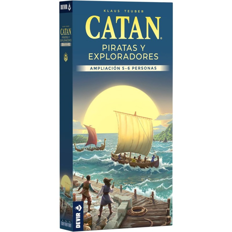 Catan Piratas y Exploradores: expansión para 5-6 jugadores