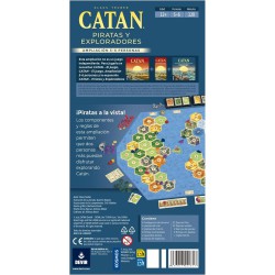Catan Piratas y Exploradores: expansión para 5-6 jugadores