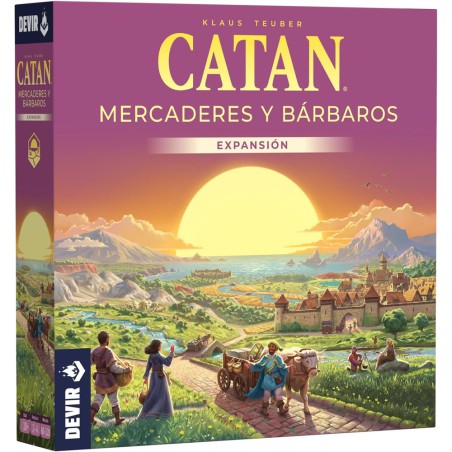 Catan Mercaderes y Bárbaros: expansión con nuevas reglas y escenarios