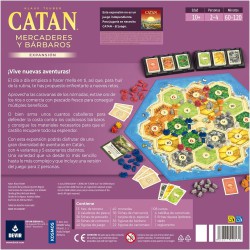 Catan Mercaderes y Bárbaros: expansión con nuevas reglas y escenarios