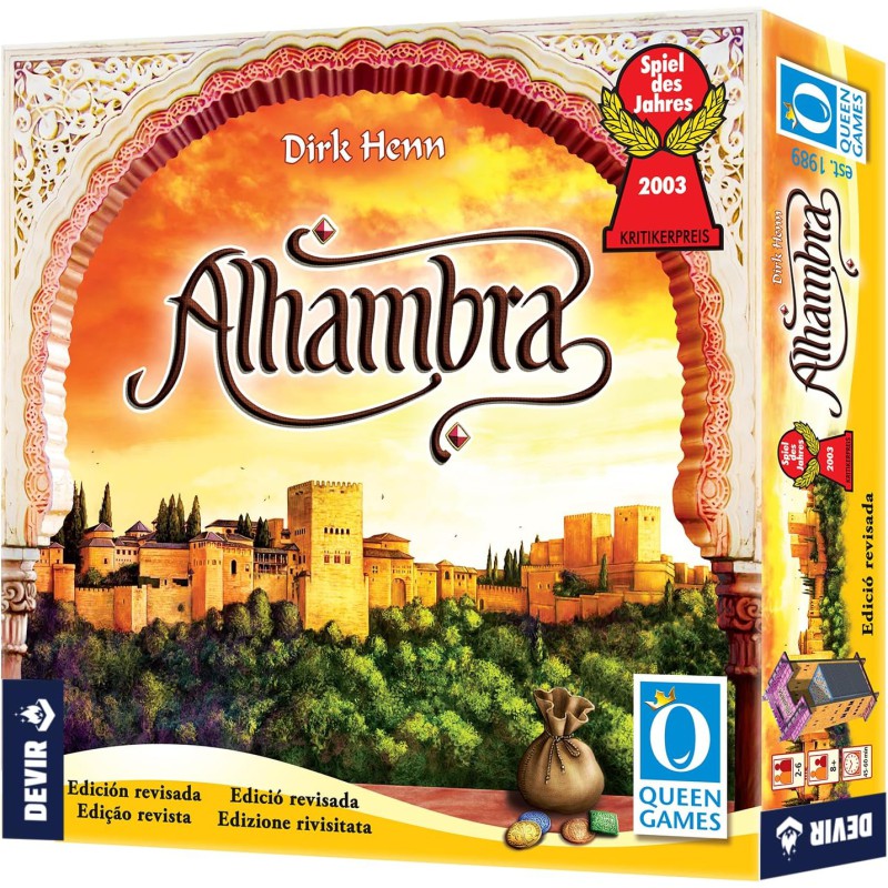 Alhambra: construye la ciudad más majestuosa con estrategia y recursos
