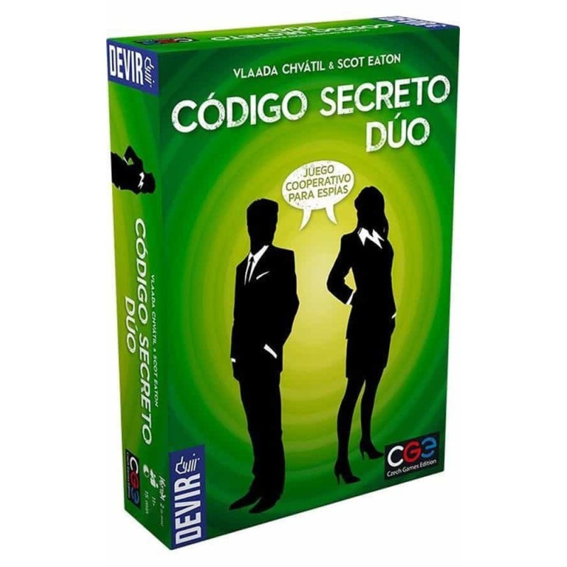 Código Secreto Dúo - Juego de Mesa Cooperativo de Espías y Palabras