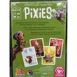 Pixies Juego de Mesa -trasera-