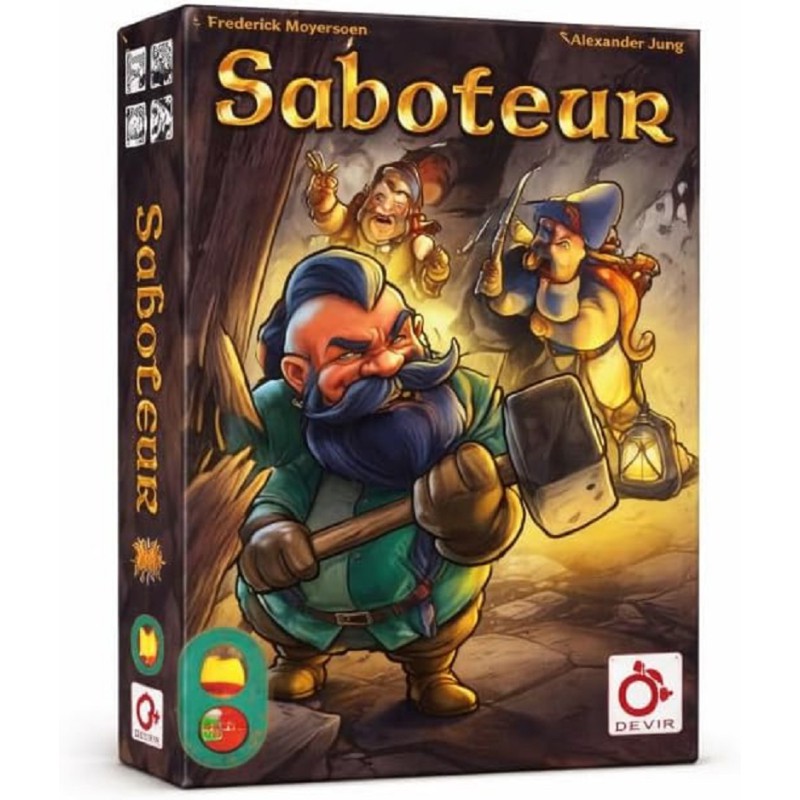 Juego Saboteur -Nueva Edición- Juegos Mercurio