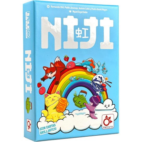 Juego NIJI -Un Juego de Cartas Educativo para Niños -Juegos Mercurio-