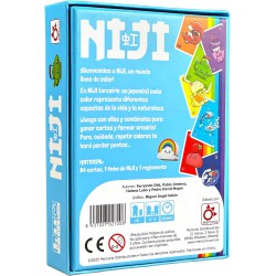 Juego NIJI -Un Juego de Cartas Educativo para Niños -Juegos Mercurio-